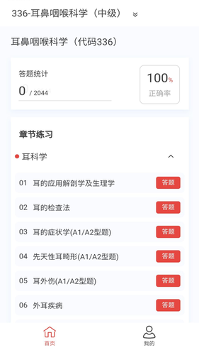 耳鼻咽喉科学新题库软件封面