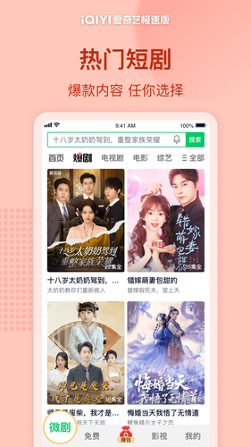爱奇艺极速版软件封面