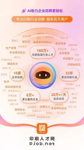 印刷人才网软件封面