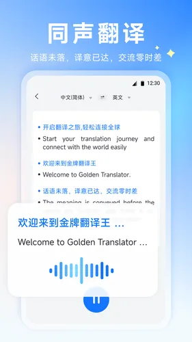 金牌翻译王软件封面