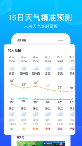 手机天气预报软件封面