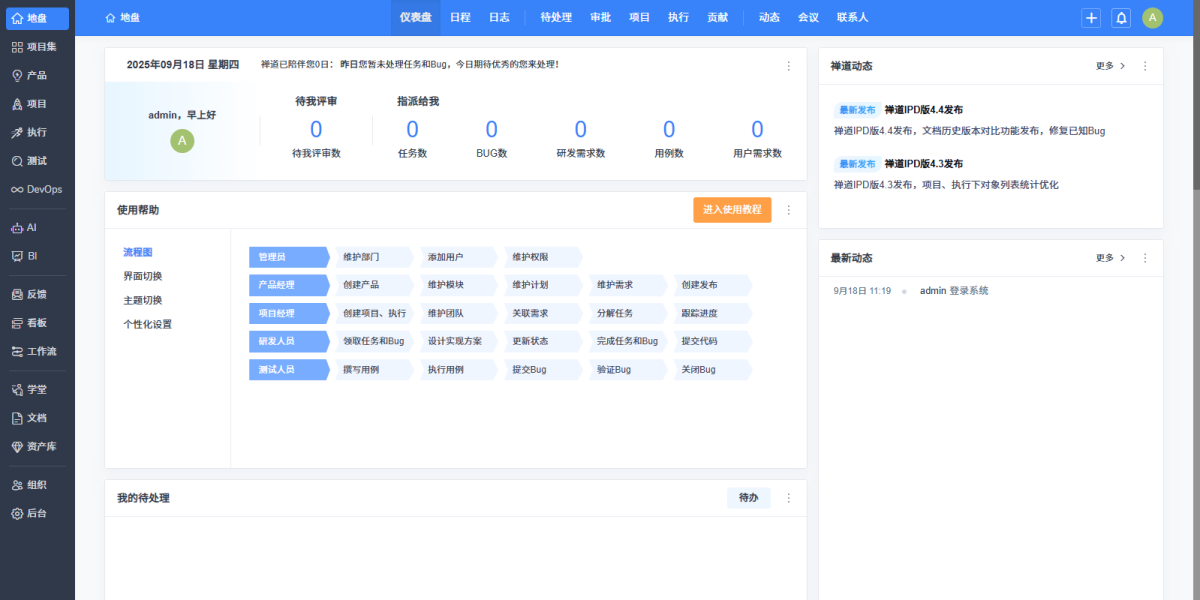 禅道项目管理软件IPD版