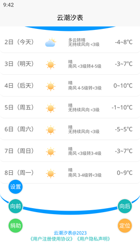 云潮汐表第3张手机截图
